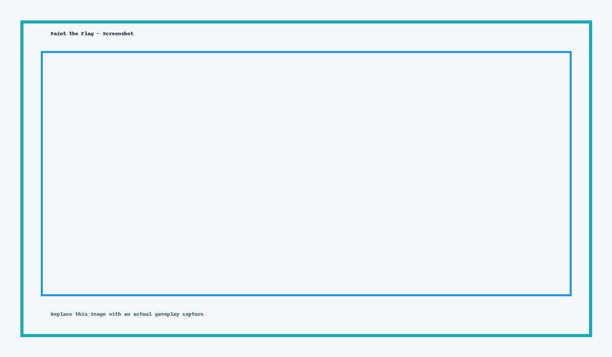 Paint the Flag gameplay screenshot
